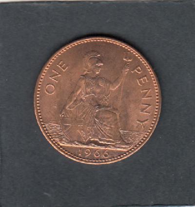 Beschrijving: 1 Penny  ELIZABETH II  